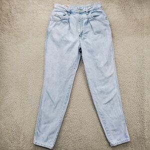 Vintage Cactus Jeans Womens 10 27x31.5 Pleated Tapered High Rise Scovill Zip